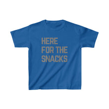 Load image into Gallery viewer, Here for the Snacks Youth T-Shirt
