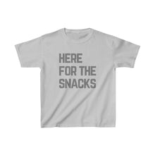 Load image into Gallery viewer, Here for the Snacks Youth T-Shirt