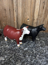Load image into Gallery viewer, Breed Painted Steer, Heifer, Barrow, Gilt or Rabbit Piggy Bank, Hand Painted Breeds