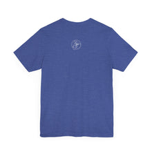 Load image into Gallery viewer, Show Barrow American Flag T-Shirt, Show Livestock, Show Stock, Barrow, Tapered, USA, Flag, Blue

