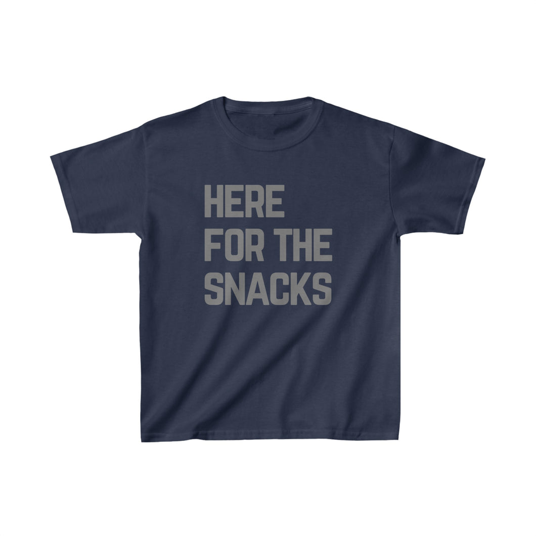 Here for the Snacks Youth T-Shirt