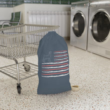 Load image into Gallery viewer, Show Goat American Flag Laundry Bag, USA
