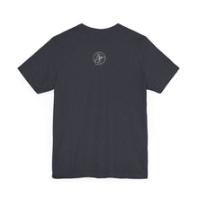 Load image into Gallery viewer, Show Barrow American Flag T-Shirt, Show Livestock, Show Stock, Barrow, Tapered, USA, Flag, Blue
