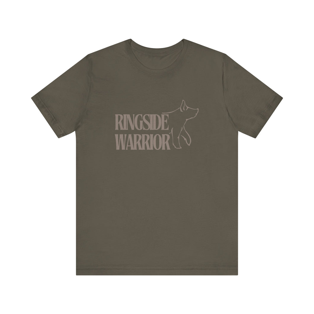 Show Barrow Ringside Warrior Short Sleeve Tee, Show Livestock, Show Stock, Tapered Shoulders