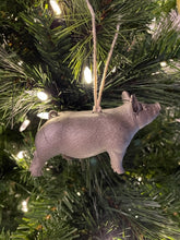 Load image into Gallery viewer, Show Barrow Christmas Ornaments, Set of 4, Show Livestock, Barrow,
