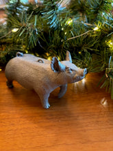 Load image into Gallery viewer, Show Barrow Christmas Ornaments, Set of 4, Show Livestock, Barrow,
