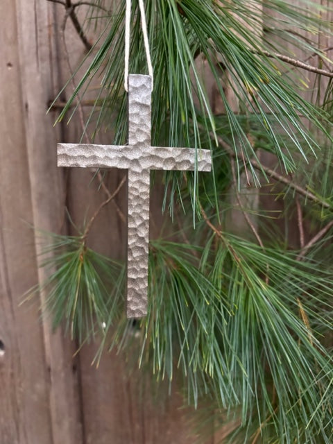 Cross Christmas Ornament 1 Each