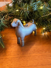 Load image into Gallery viewer, Show Goat Christmas Ornaments, Set of 4, Show Livestock, Goat
