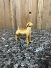 Load image into Gallery viewer, Gold Show Goat Christmas Ornaments, Set of 4
