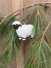 Load image into Gallery viewer, Valais Blacknose Sheep Ornaments, Set of 4
