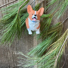 Load image into Gallery viewer, Corgi Christmas Ornament, Set of 4, Pembroke Welsh Corgi
