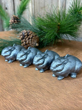 Load image into Gallery viewer, Rabbit Christmas Ornament, Set of 4
