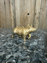Load image into Gallery viewer, Gold Barrow Christmas Ornaments, Set of 4
